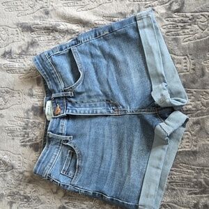 Forever 21 Classic Blue Jean Shorts